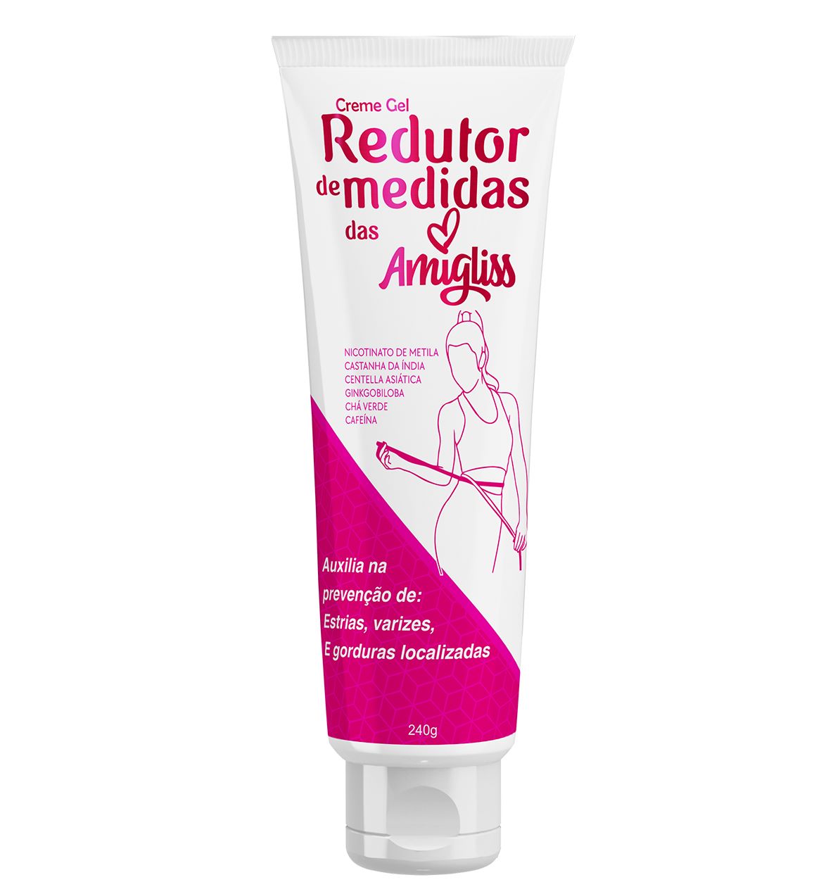 REDUTOR DE MEDIDAS AMIGLISS 240G - Amigliss