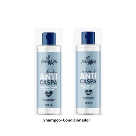 combo shampoo+ condicionador anti caspas