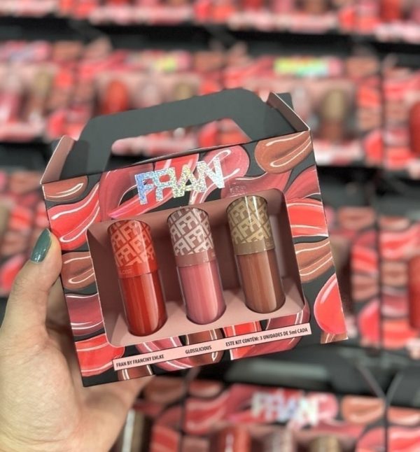 kit 3 gloss fran